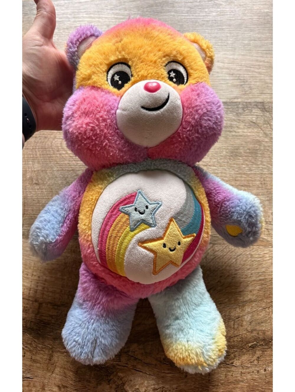 Care Bears Dare to Care Bear Plush Rainbow Bear Toy